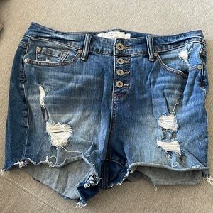 TORRID Denim high waisted shorts